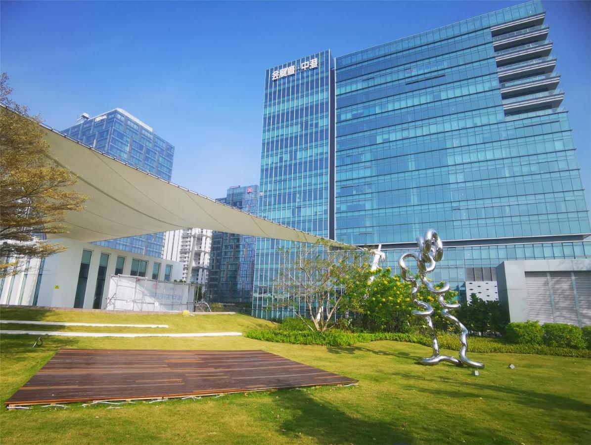 Royal Executive Apartment, Shenzhen World Exhibition & Convention Center, Nearby Shenzhen World North Metro St Ation Екстериор снимка